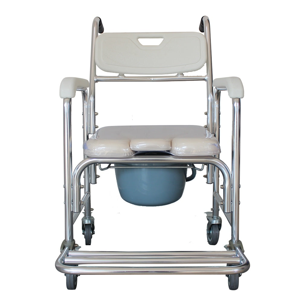 Heavy Duty Memory Foam Cushion Commode Chair Adult Bathroom Toilet Seat