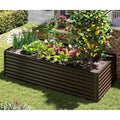 Heavy Duty Outdoor Garden Planter Box For Vegetables With Safety Edge