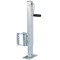 Heavy Duty Trailer Jack Fixed Mount Jack W Drop Leg 28.6 In. Of Lift Max Load 2 500 Lbs