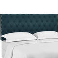 Modway Helena Linen Upholstered Full Queen Tufted Headboard