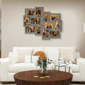 Hello Laura Designs Family Rules Dimensional Collage Picture Frame