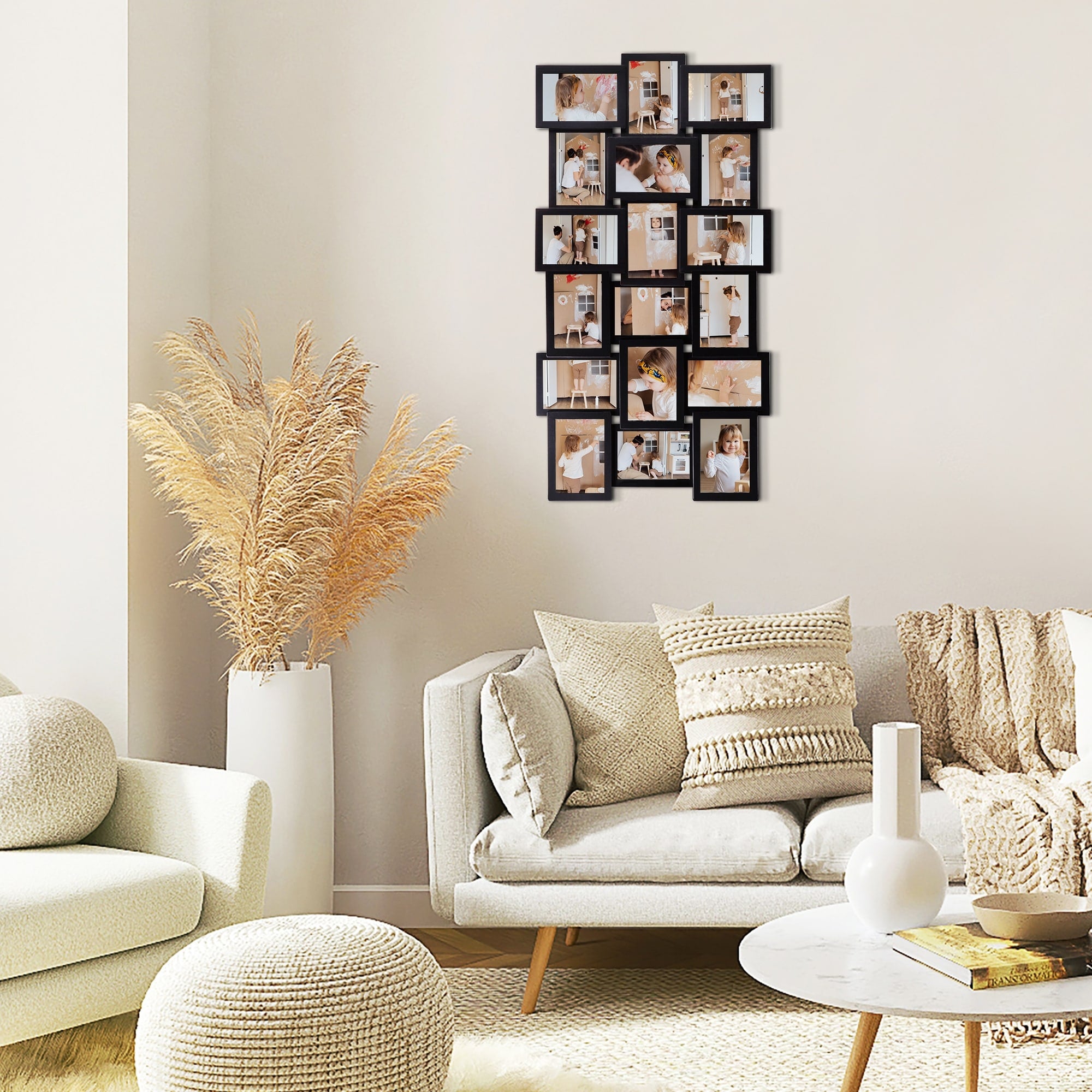 Hello Laura 18 Piece Wall Set Photo Frame