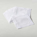 Hemstitched Cocktail Napkin Set Of 12