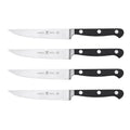 J.A. Henckels International Classic 4 Pc Steak Knife Set Black Stainless Steel