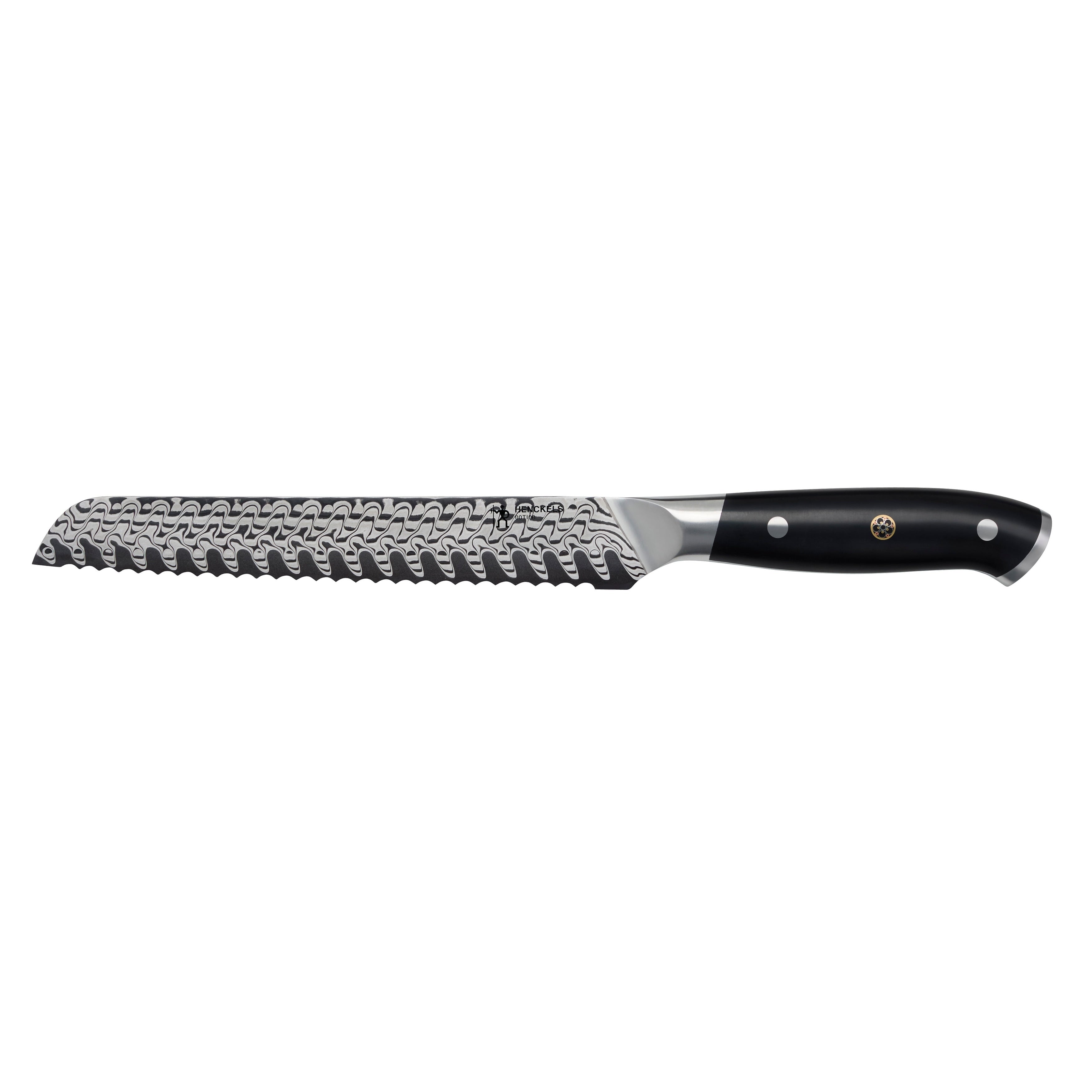 Henckels Compass Damascus 8 Inch Bread Knife