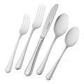 Henckels International Alcea 20 Pc 18 10 Stainless Steel Flatware Set