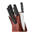 Henckels International Solution 10 Pc Knife Block Set Black Stainless Steel