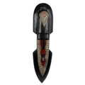 Her Protection Carved Artisan Tribal Artwork Black Sese Wood With Multicolor Paint And Aluminum African Wall Art Mask Ghana