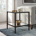 Hera Side Table Blackened Bronze Finish