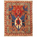 Handmade Herat Oriental Afghan Shag Gabbeh Wool Rug Afghanistan 62 X 78