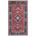 Herat Oriental Afghan Hand Knotted Kazak Vegetable Dye Wool Rug 25 X 45