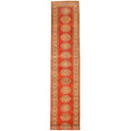 Handmade Herat Oriental Afghan Tribal Kazak Wool Runner Afghanistan 24 X 129