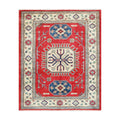 Handmade Herat Oriental Afghan Tribal Vegetable Dye Kazak Wool Rug Afghanistan 51 X 62