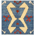 Herat Oriental Afghan Hand Knotted Vegetable Dye Shag Gabbeh Wool Rug 64 X 68 64 X 68