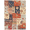 Handmade Herat Oriental Afghan Vegetable Dye Patch Design Wool Rug Afghanistan 56 X 74