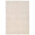 Handmade Herat Oriental Afghan Whitewashed Vegetable Dye Oushak Wool Rug Afghanistan 62 X 810