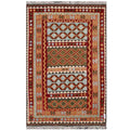 Handmade Herat Oriental Afghan Tribal Wool Kilim Afghanistan 66 X 99