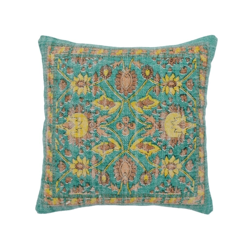 Herat Oriental Handmade Indo Cotton 20 Throw Pillows Set Of Two
