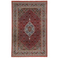 Handmade Herat Oriental Indo Bidjar Wool Rug India 83 X 116