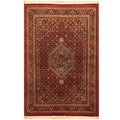 Handmade Herat Oriental Indo Bidjar Wool Rug India 41 X 6
