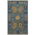 Handmade Herat Oriental Indo Tribal Kazak Wool Rug India 3 X 5