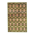 Handmade Herat Oriental Indo Tribal Tibetan Wool Rug India 51 X 8