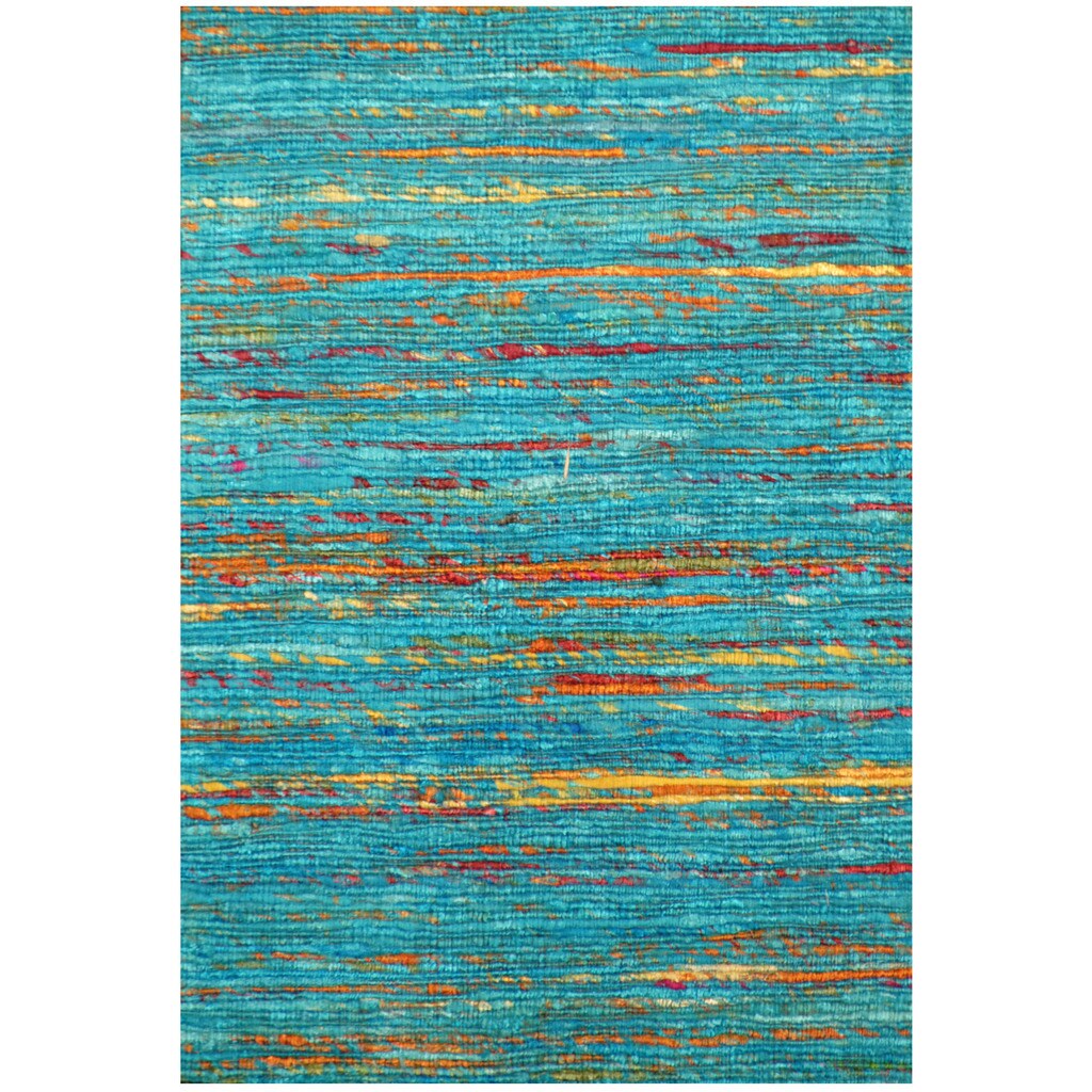 Handmade Herat Oriental Indo Chenille Flatweave Contemporary Rug India 16 X 2