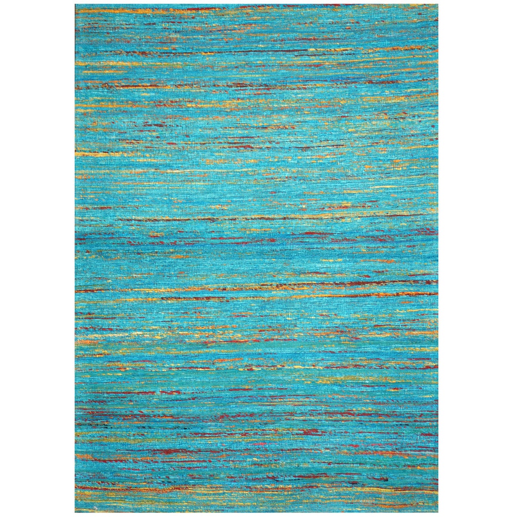 Handmade Herat Oriental Indo Chenille Flatweave Contemporary Rug India 4 X 56