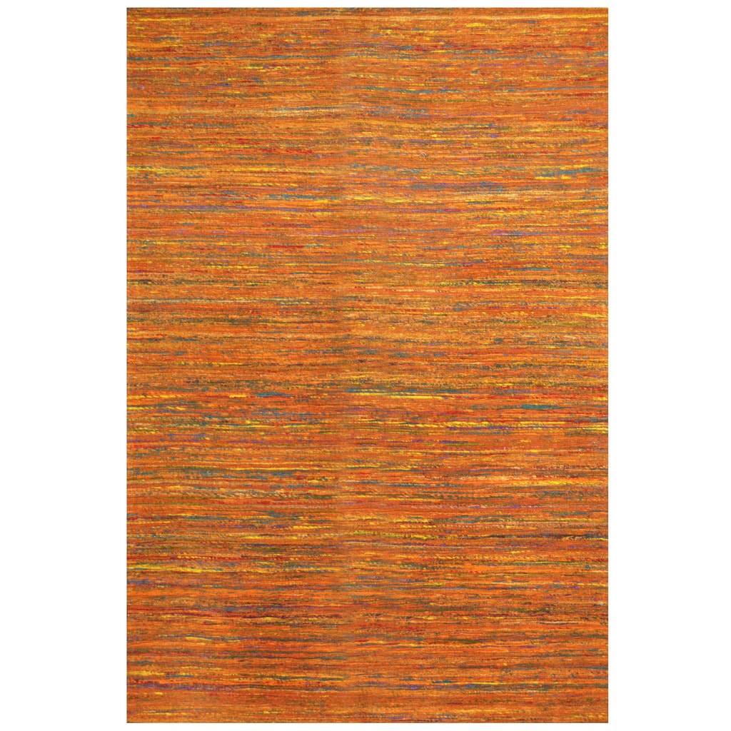 Handmade Herat Oriental Indo Chenille Flatweave Contemporary Rug India 56 X 77