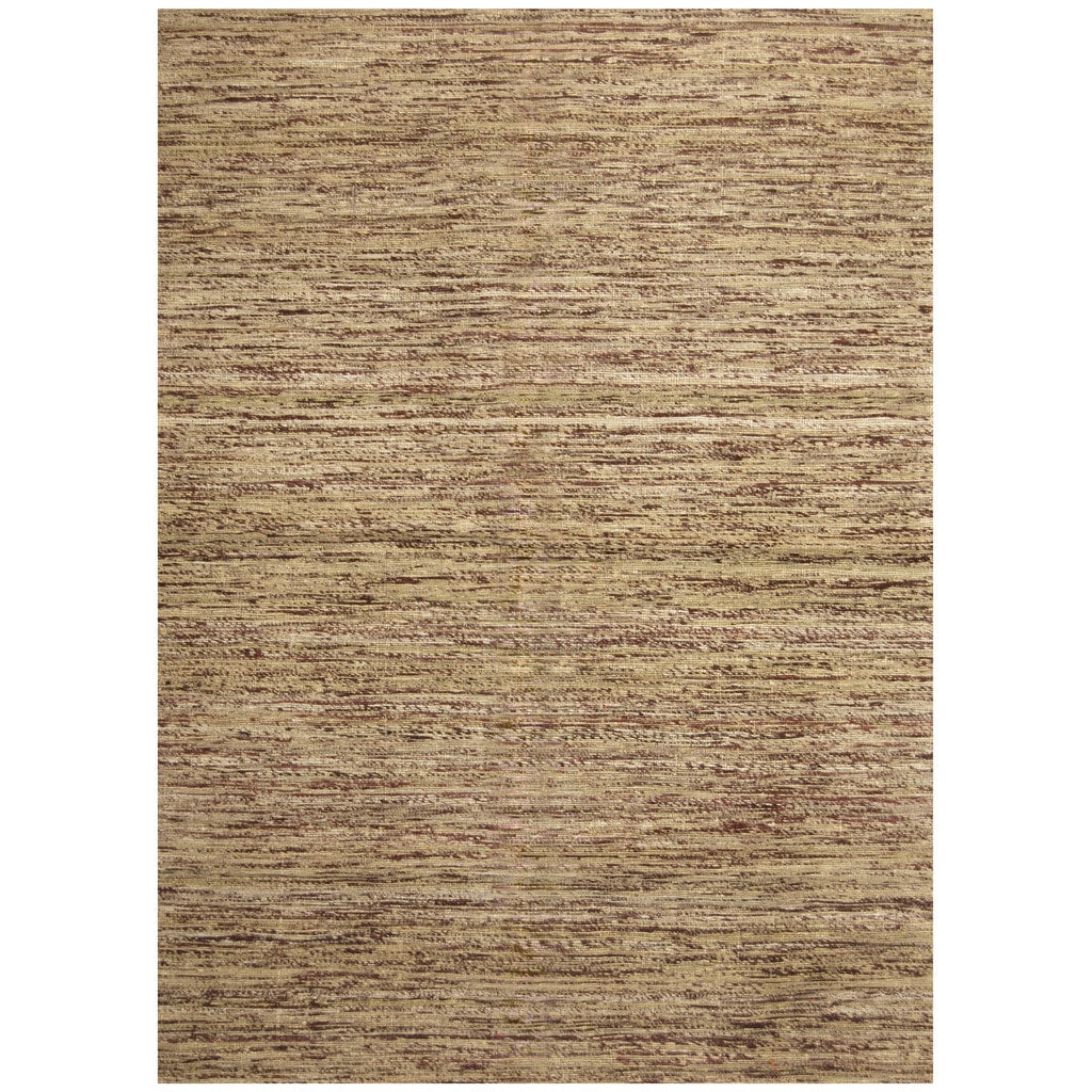 Handmade Herat Oriental Indo Chenille Flatweave Contemporary Rug India 66 X 86