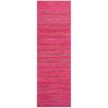 Handmade Herat Oriental Indo Chenille Flatweave Contemporary Runner India 28 X 8