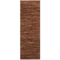Handmade Herat Oriental Indo Chenille Flatweave Contemporary Runner India 28 X 8