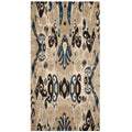 Herat Oriental Indo Hand Tufted Chenille Flatweave Ikat Rug 28 X 46 28 X 46
