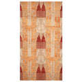 Handmade Herat Oriental Indo Chenille Flatweave Ikat Rug India 28 X 46