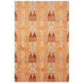 Handmade Herat Oriental Indo Chenille Flatweave Ikat Rug India 5 X 8