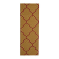 Handmade Herat Oriental Indo Contemporary Wool Rug India 26 X 7