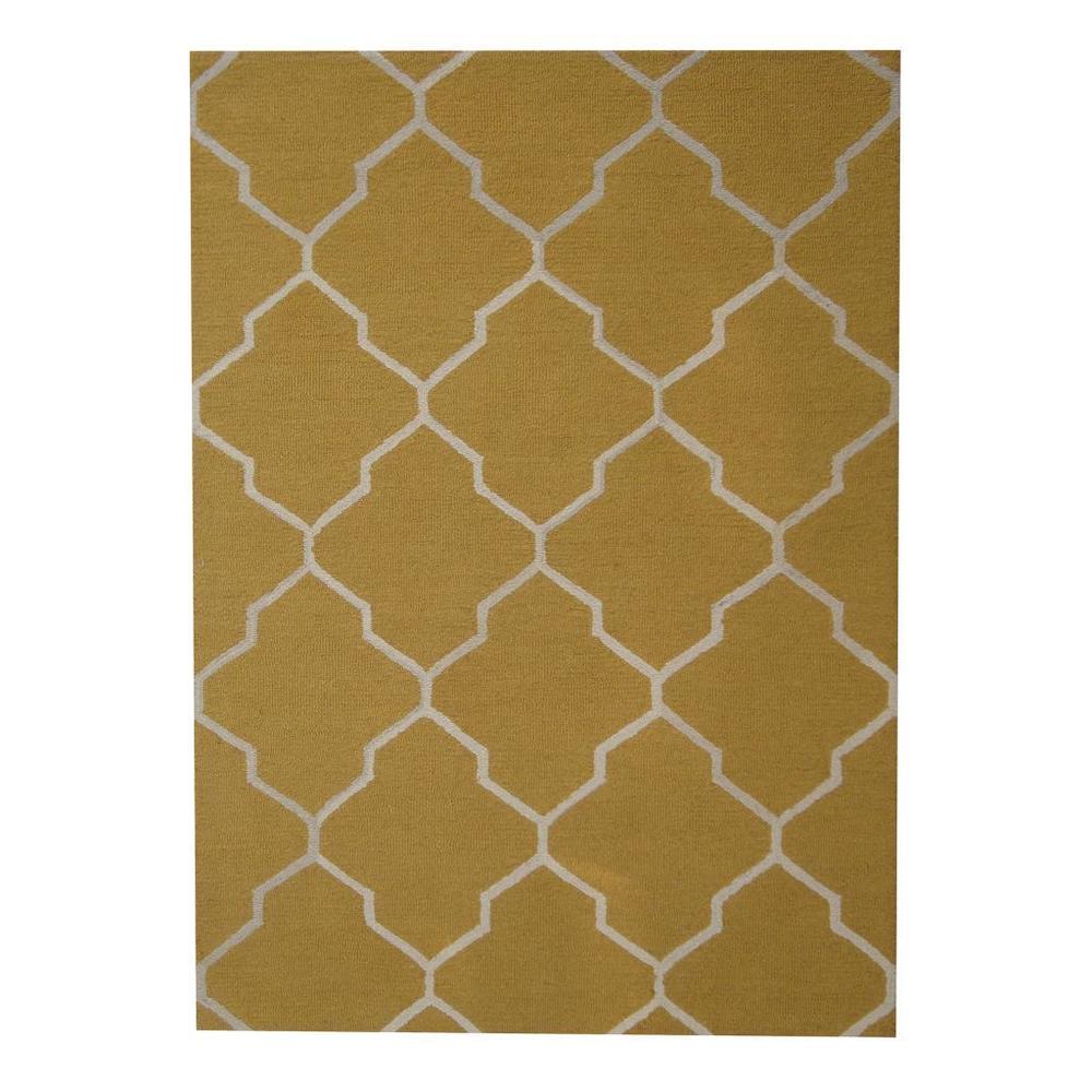Handmade Herat Oriental Indo Contemporary Wool Rug India 5 X 7