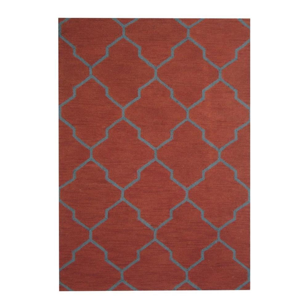 Handmade Herat Oriental Indo Contemporary Wool Rug India 5 X 7