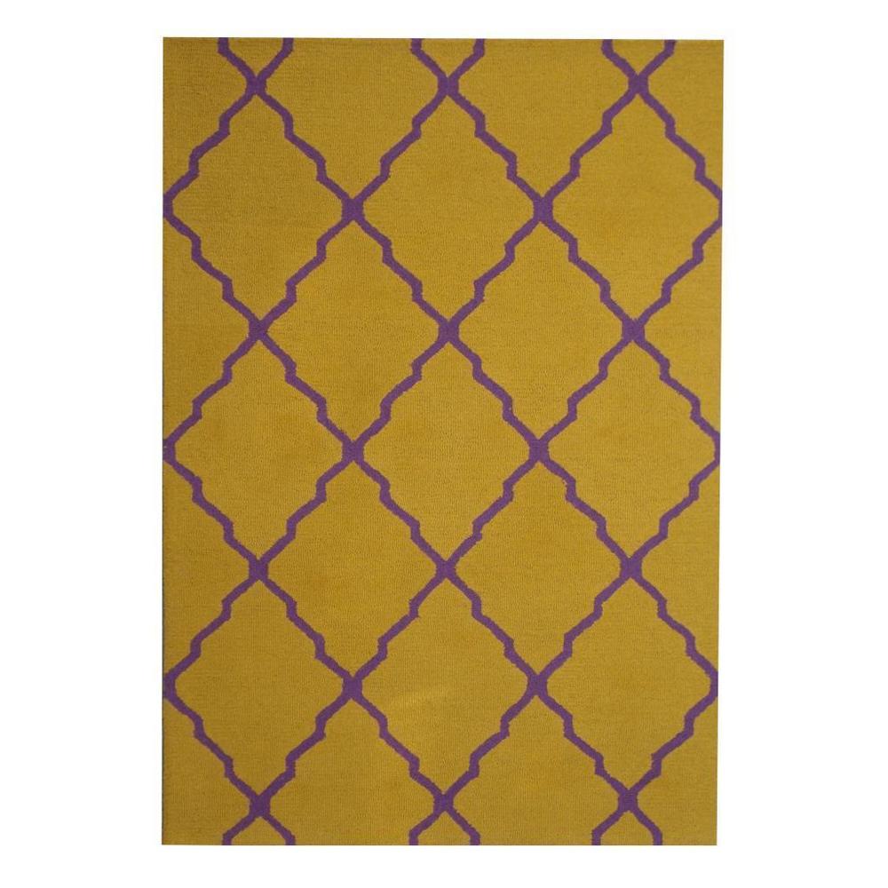 Handmade Herat Oriental Indo Contemporary Wool Rug India 5 X 7