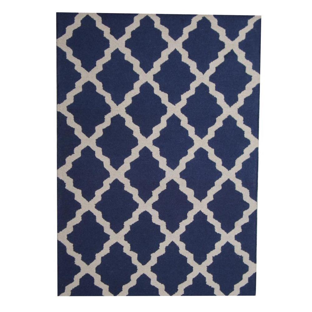 Handmade Herat Oriental Indo Contemporary Wool Rug India 5 X 7