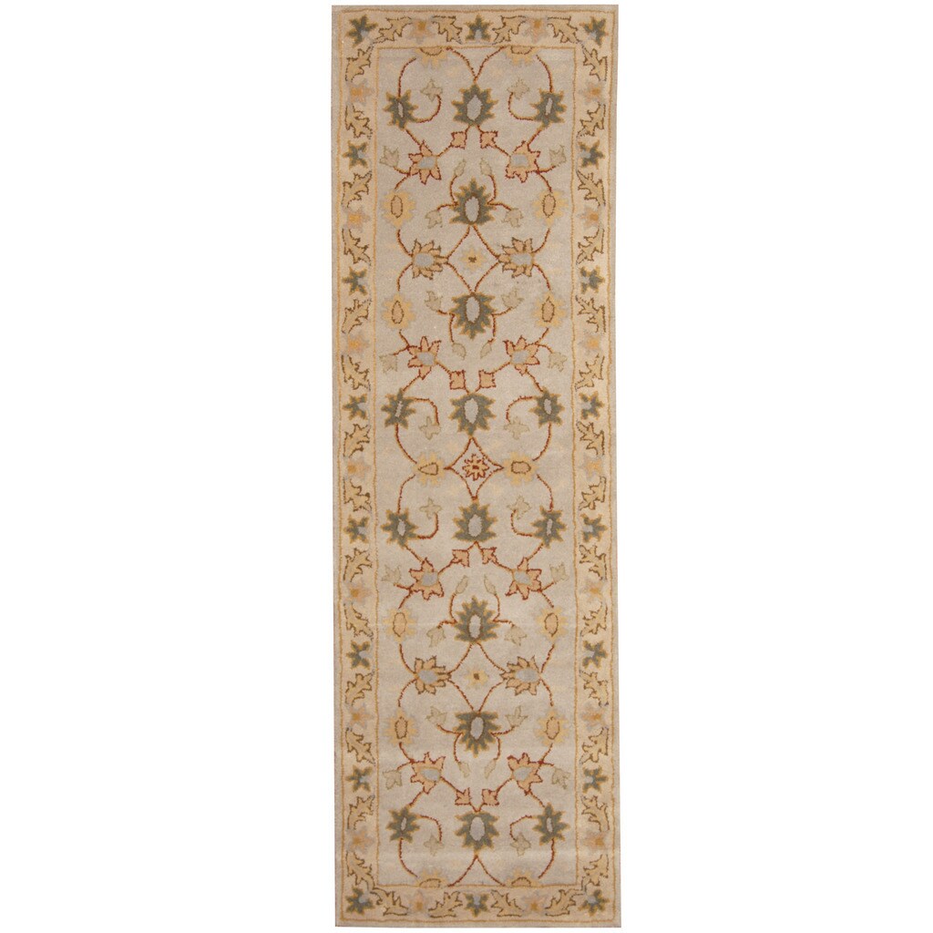 Handmade Herat Oriental Indo Mahal Wool Runner India 28 X 81