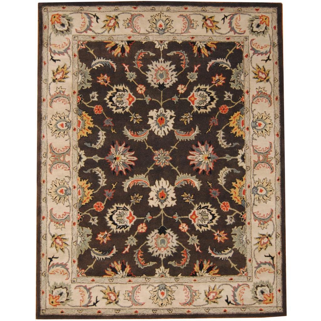 Handmade Herat Oriental Indo Tabriz Wool Rug India 8 X 10