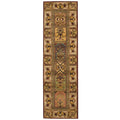 Handmade Herat Oriental Indo Tabriz Wool Runner India 26 X 8