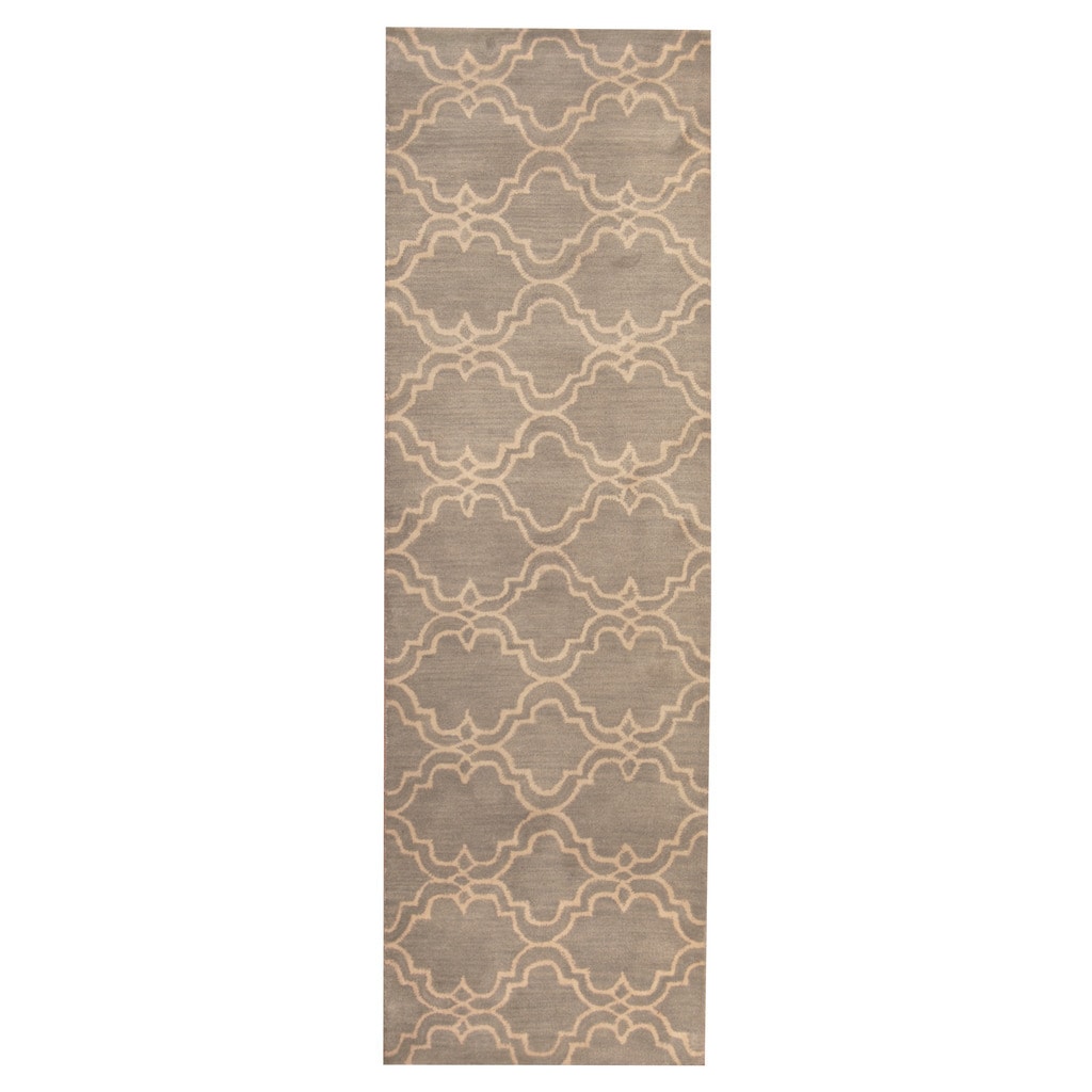 Handmade Herat Oriental Indo Tibetan Wool Runner India 26 X 8