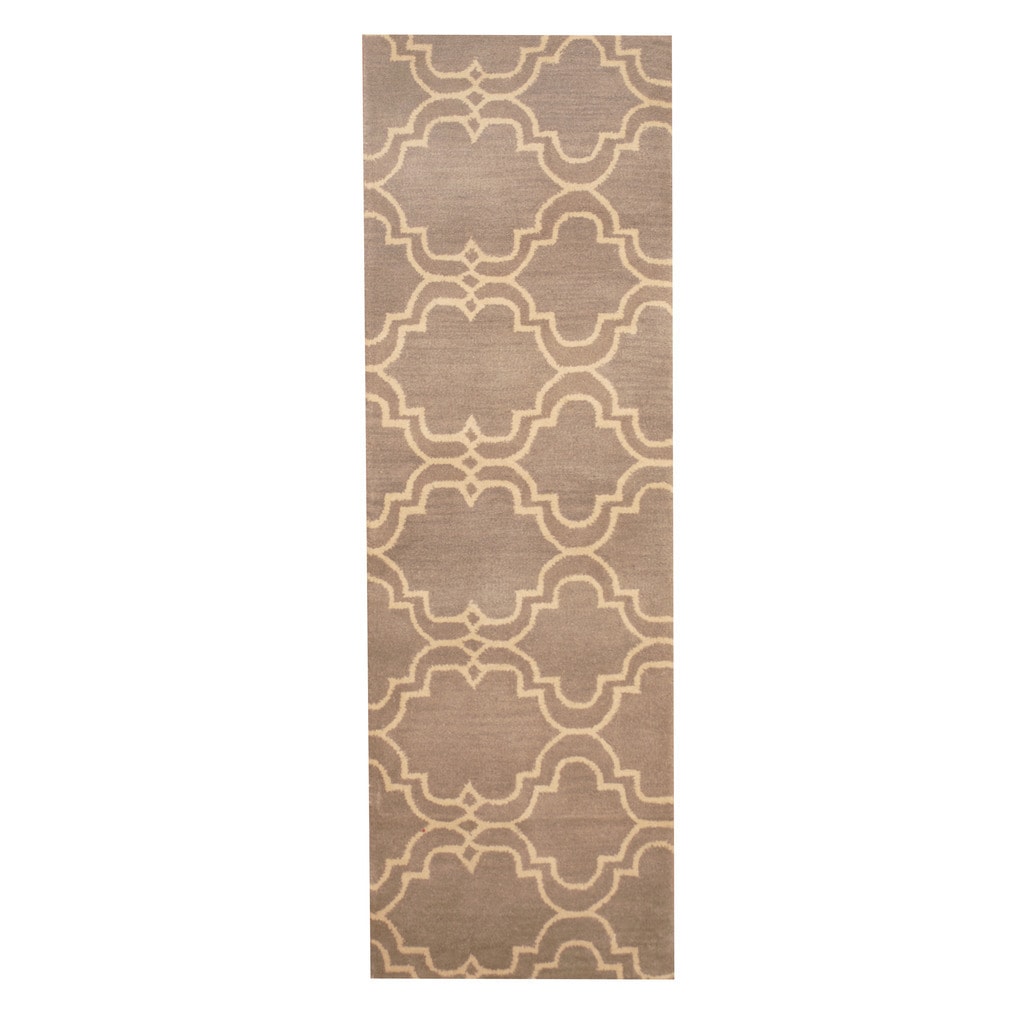 Handmade Herat Oriental Indo Tibetan Wool Runner India 2 X 6