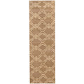Handmade Herat Oriental Indo Tibetan Wool Runner India 27 X 10