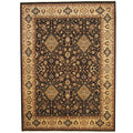 Handmade Herat Oriental Pakistani Kashan Wool Silk Rug Pakistan 89 X 12