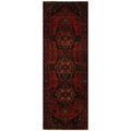 Handmade Herat Oriental Persian Hamadan Wool Runner Iran 36 X 105