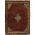 Handmade Herat Oriental Persian Mir Wool Rug Iran 95 X 129