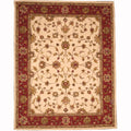 Handmade Herat Oriental Persian Indo Tabriz Wool Rug India 8 X 10